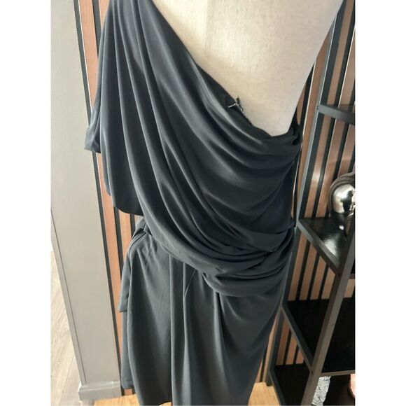 Express one shoulder short mini dress size extra large xl sexy going out dress - Picture 3 of 7